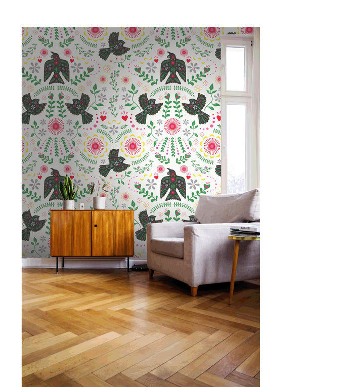 Pohutukawa Sky Wallpaper Mural - Big Scale Print {per m2}
