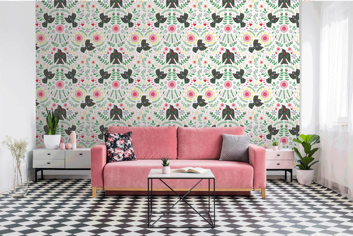 Pohutukawa Sky Wallpaper Mural - Big Scale Print {per m2}