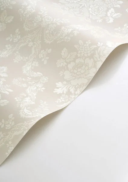 Pompadour Wallpaper - Gris Perle