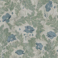 Poppy Garden Wallpaper Mural - Garden Green