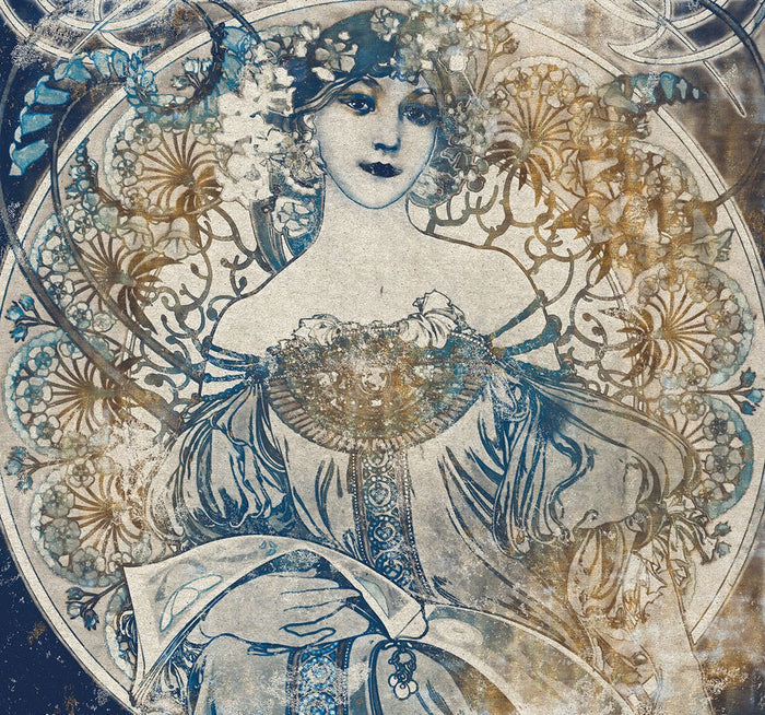 Porcelaine - Custom Sized Wallpaper Mural (per m2)