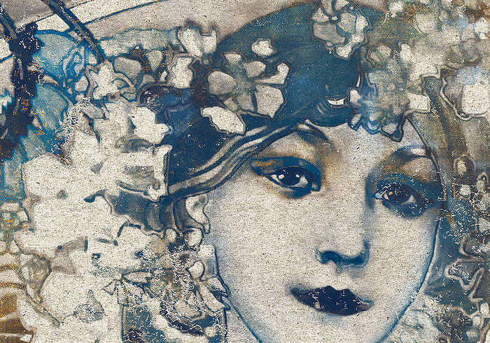 Porcelaine - Custom Sized Wallpaper Mural (per m2)