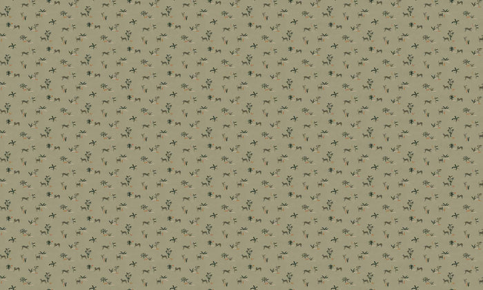 Prehistoric Animal Wallpaper - Green