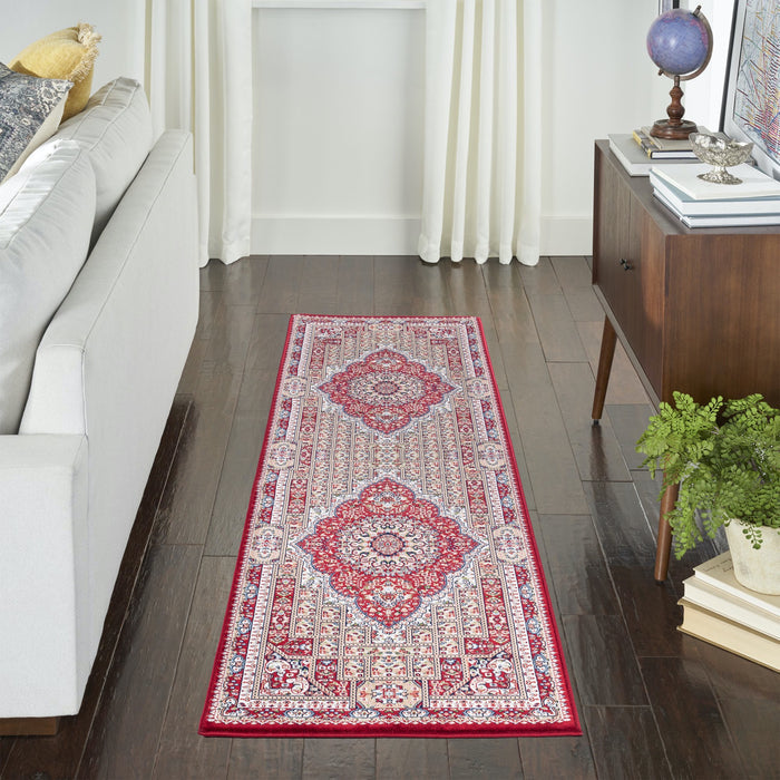 Prime Multi Color Red Runner - Adams Furniture