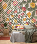 Prismatic Cactus - Custom Sized Wallpaper Mural (per m2)