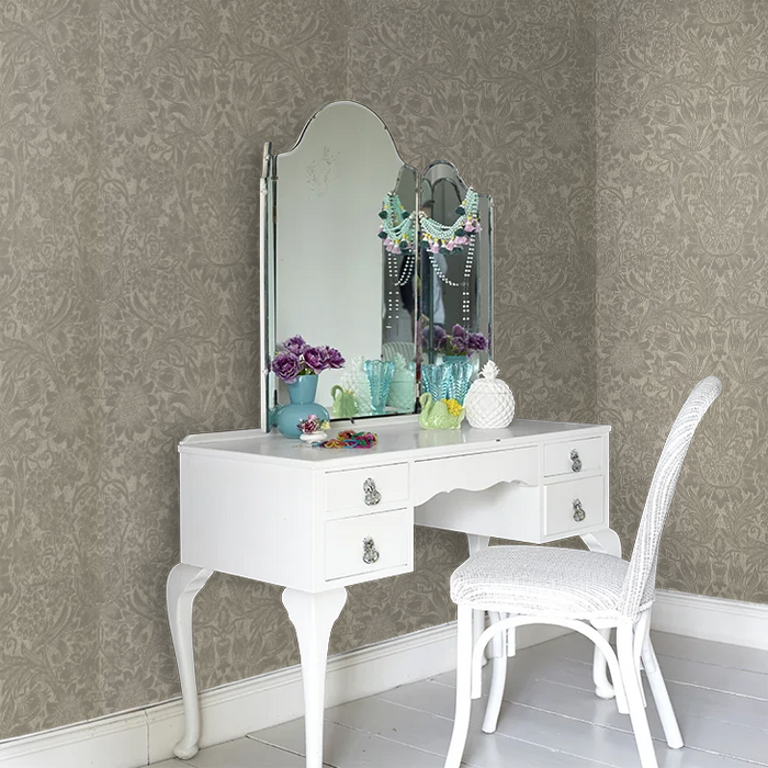 Pure Sunflower Wallpaper - Mole/Gold