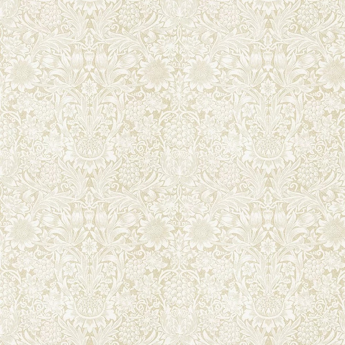 Pure Sunflower Wallpaper- Parchment/Gold