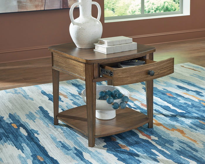 Rectangular End Table - Adams Furniture