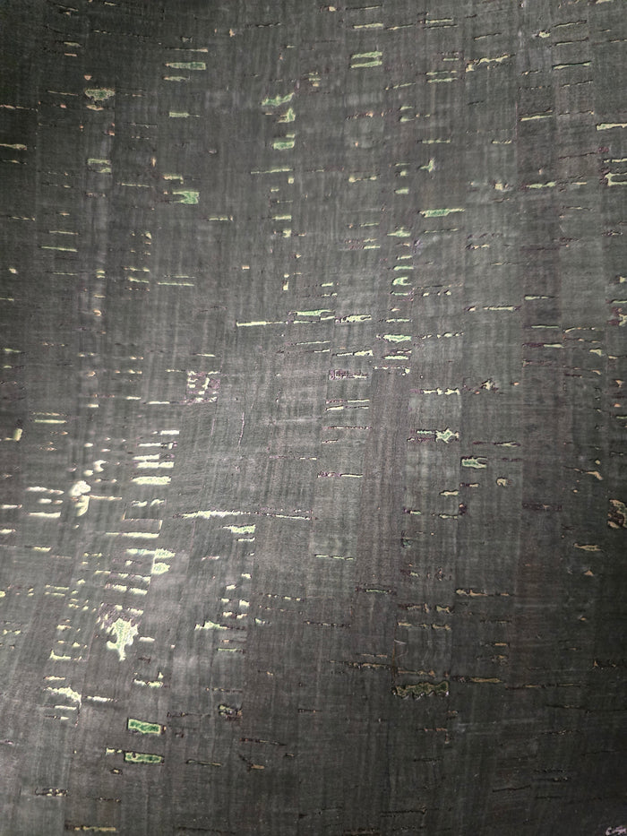 Refined Cork Wallpaper - Dark Green - SALE