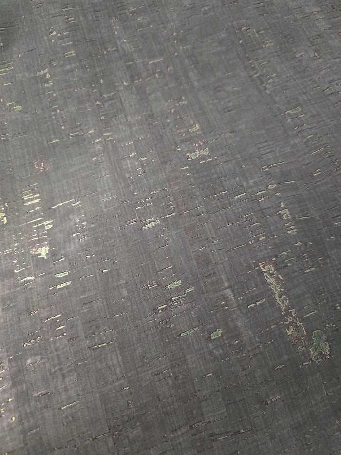 Refined Cork Wallpaper - Dark Green - SALE