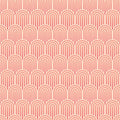 Retro Arch Wallpaper - Blush Pink