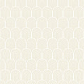 Retro Arch Wallpaper - Cream