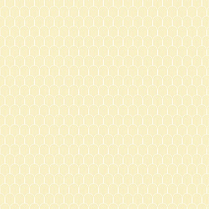 Retro Arch Wallpaper - Yellow