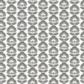 Retro Flower - Blooms Wallpaper - Charcoal