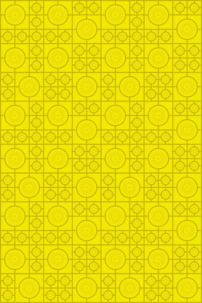 Retro Lino Wallpaper - Sunshine