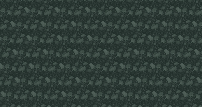 Reverie - Floral Custom Sized Wallpaper Mural (per/m2) - Nightshade