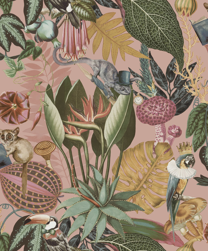 Reverie Wonderland Wallpaper - Blush Pink