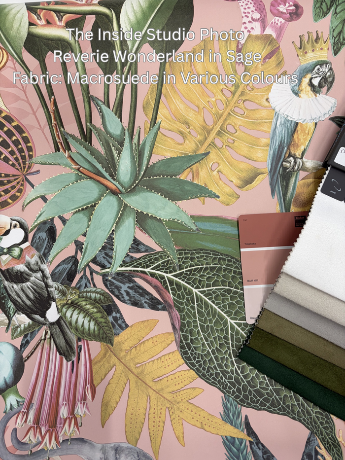 Reverie Wonderland Wallpaper - Blush Pink
