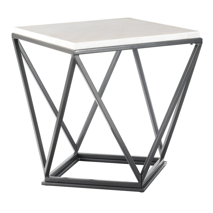 Riko End Table W/ Metal Leg - Adams Furniture