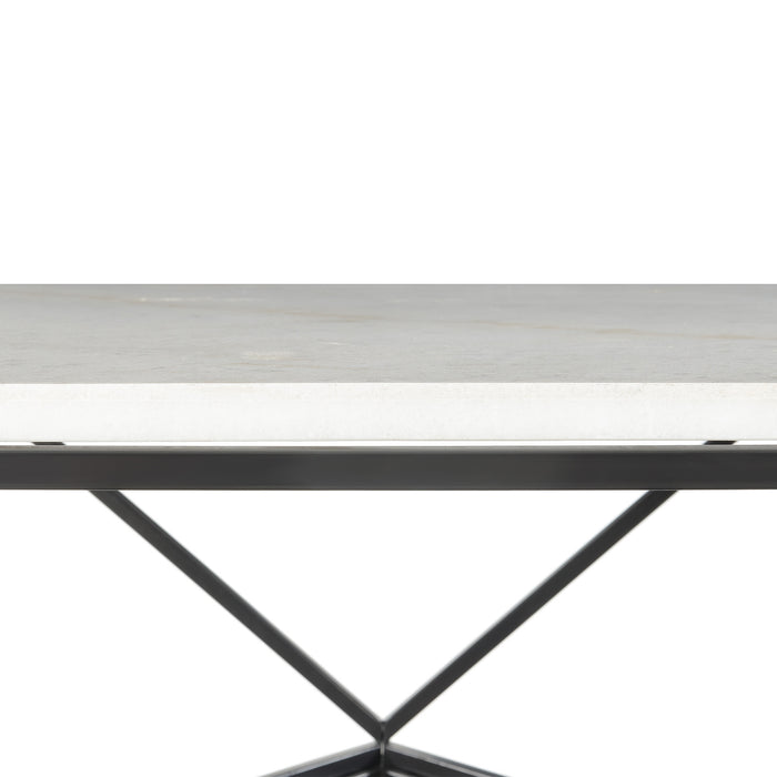 Riko End Table W/ Metal Leg - Adams Furniture