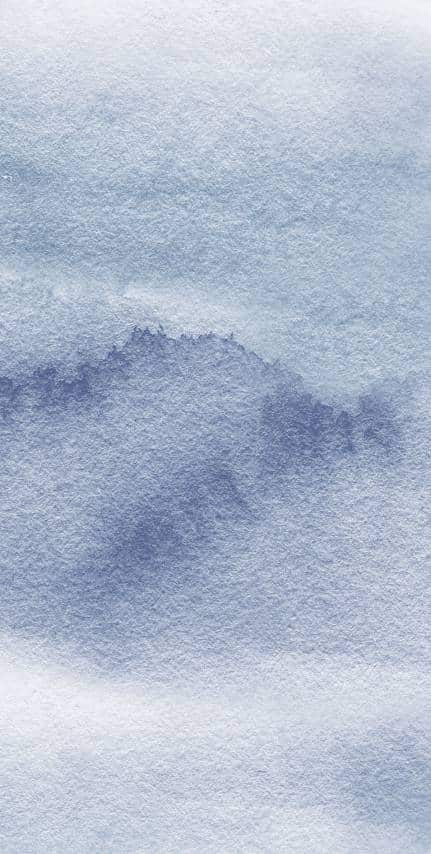 Riviera Watercolor - Ocean - Custom Sized Wallpaper Mural (per/m2)