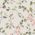 Rosalie Wallpaper - Cream Pink