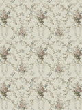 Rose Antique - Custom Sized Wallpaper Mural (per m2) - White Multi