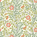 Rosehip Trail Wallpaper - Ohpopsi - Coral Pink