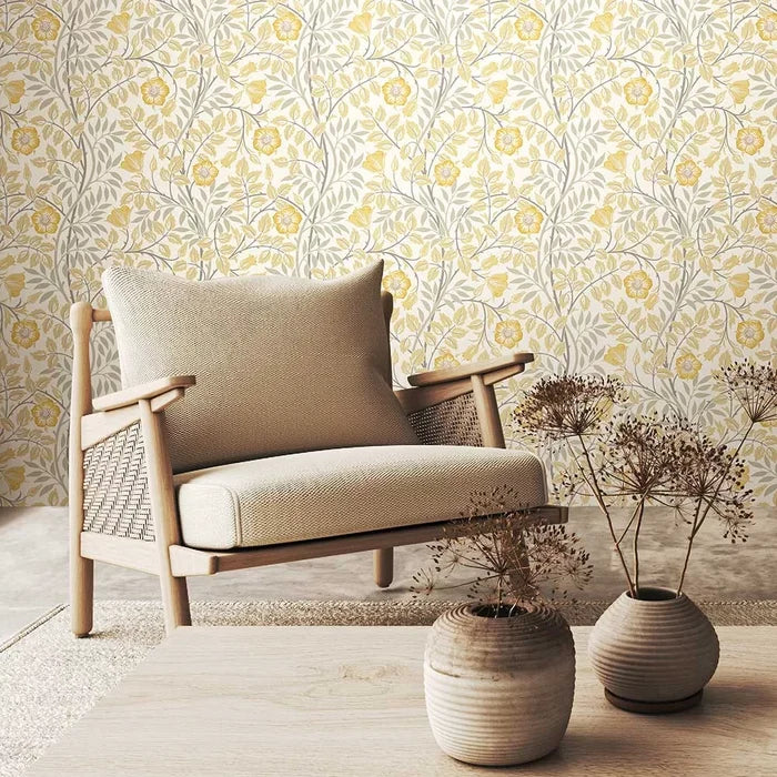 Rosehip Trail Wallpaper - Ohpopsi - Warm Natural