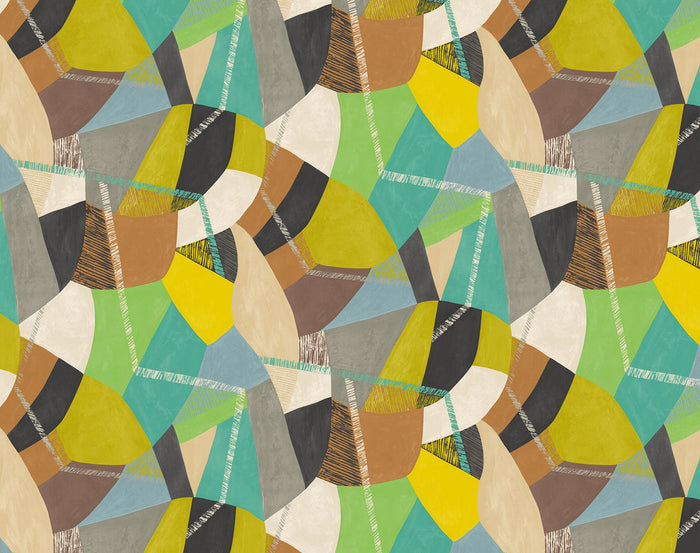 Sample - Abstract Geo Wallpaper - Jade Riot