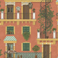Sample - Alfaro Wallpaper - Terracotta