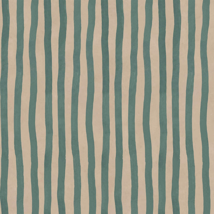 Sample - Artist's Stripe Wallpaper - House of Hackney - Euphorbia & Alabaster