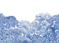 Sample - Bellewood Clouds - Blue - Custom Sized Wallpaper Mural (per m2)