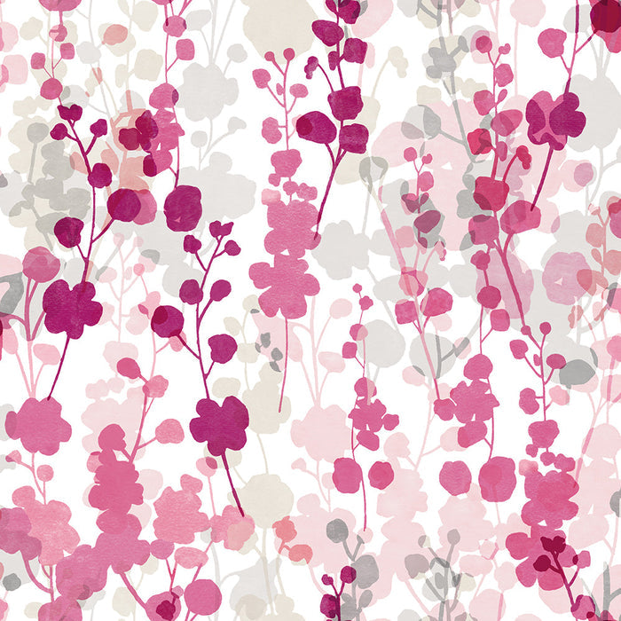 Sample - Blossom  Wallpaper - Raspberry