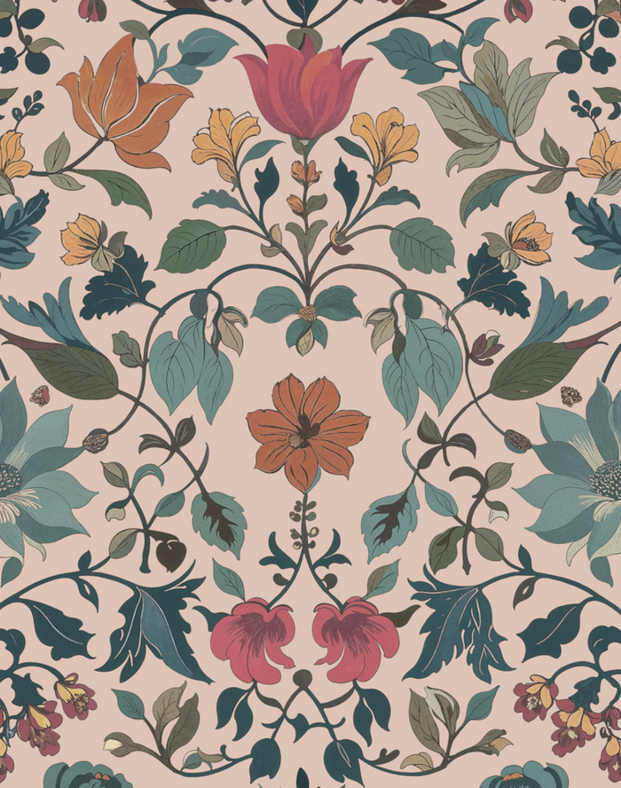 Sample - Bocage Wallpaper - Pink