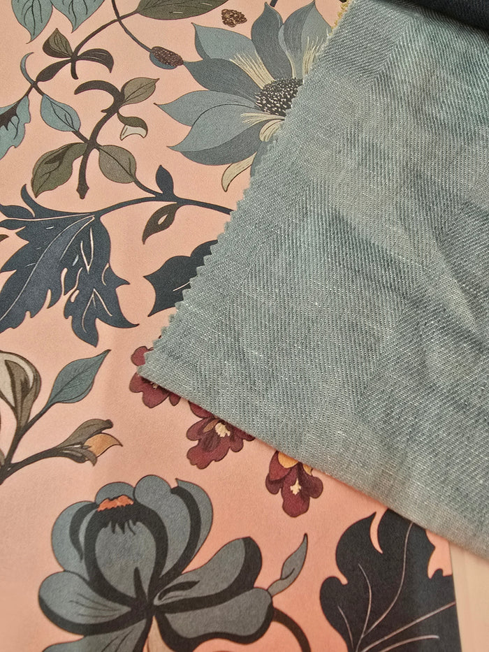 Sample - Bocage Wallpaper - Teal