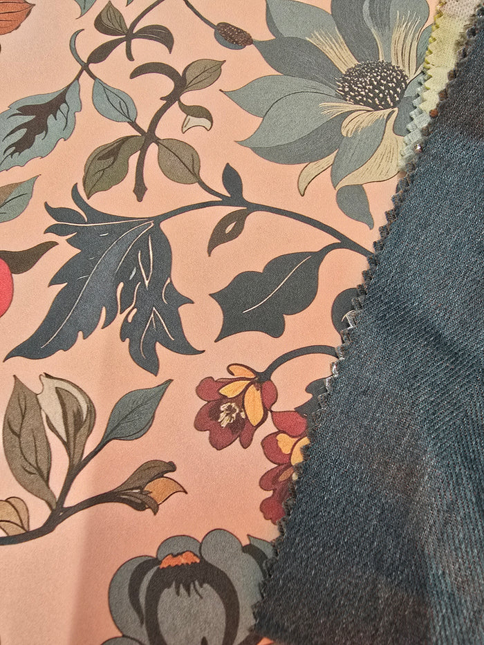 Sample - Bocage Wallpaper - Teal
