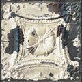 Sample - Brooklyn Tin Tiles Wallpaper- White