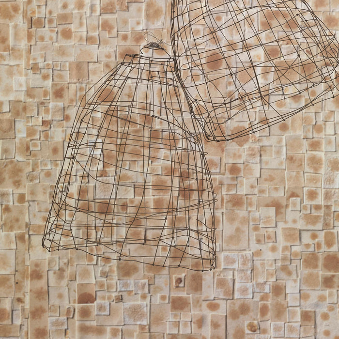Brown dots Remixed Wallpaper by Arthur Slenk NZ-Wallpaper