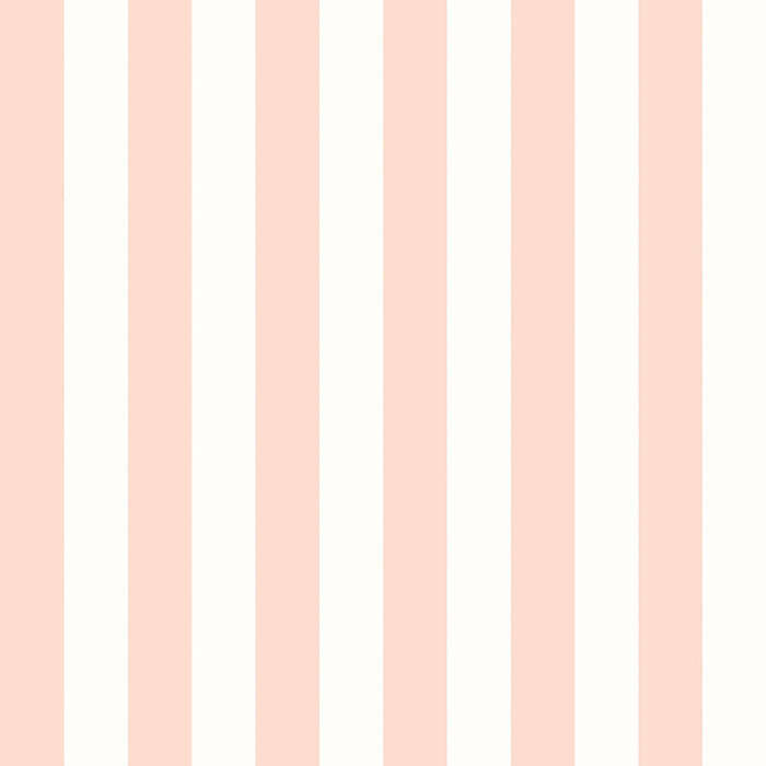 Sample - Candy Stripe Wallpaper - Blush