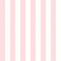 Sample - Candy Stripe Wallpaper - Rose