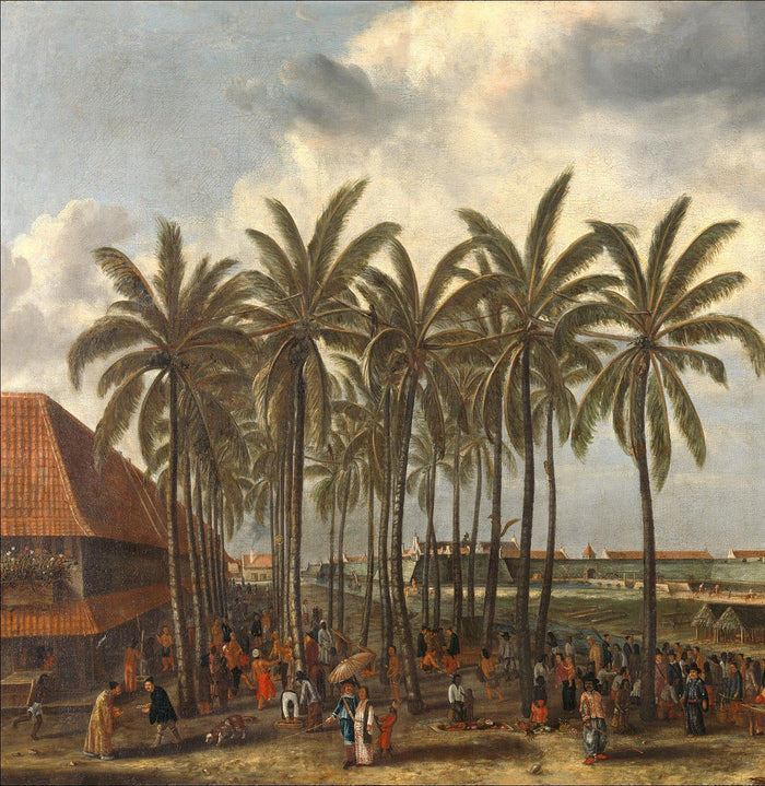 Castle of Batavia Mural wallpaper - 6 different sizes NZ-Wallpaper
