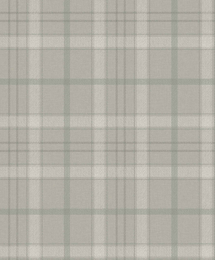 Sample - Check It Out Wallpaper - Grey