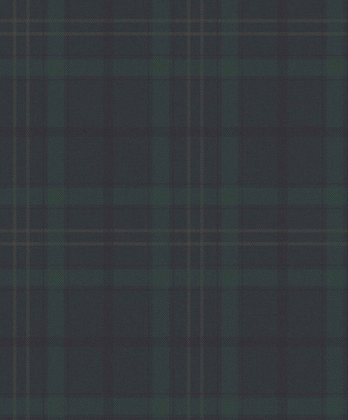 Sample - Check It Out Wallpaper - Navy
