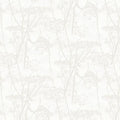Sample - Cow Parsley Wallpaper - Off White