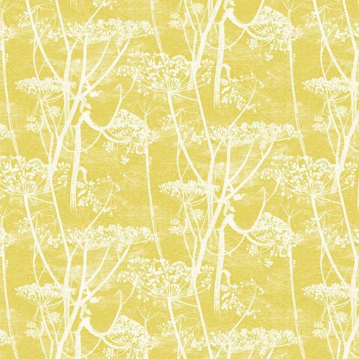 Sample - Cow Parsley Wallpaper - Yellow