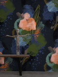 Sample - English Rose - Custom sized wallpaper mural (per/m2)