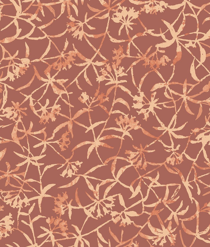 Sample - Entwine Wallpaper - Rouge