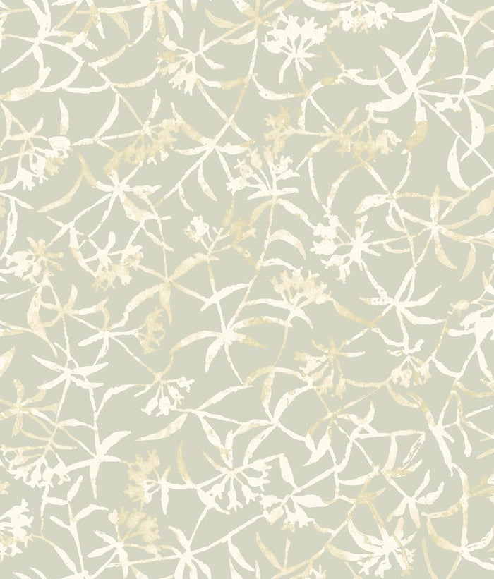 Sample - Entwine Wallpaper - Soft Sage