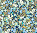 Sample - Flora Ditsy Wallpaper - Cerulean